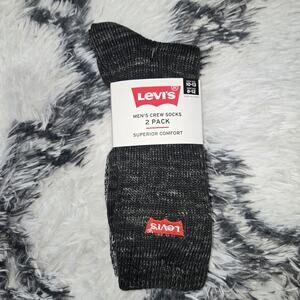Levi's Socks 2 Pair, Pack Black & Grey, Superior Comfort